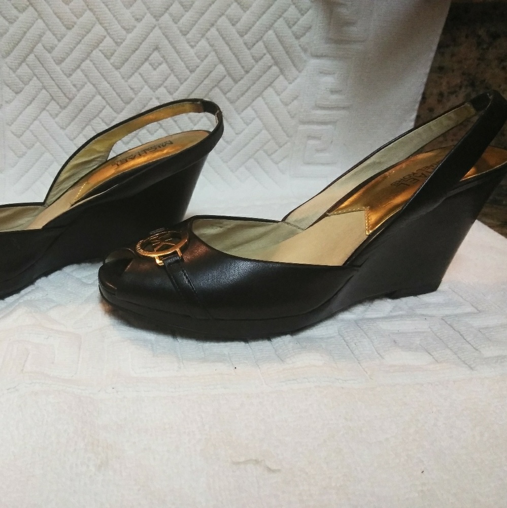 Black Wegdes - Picture 2 of 8